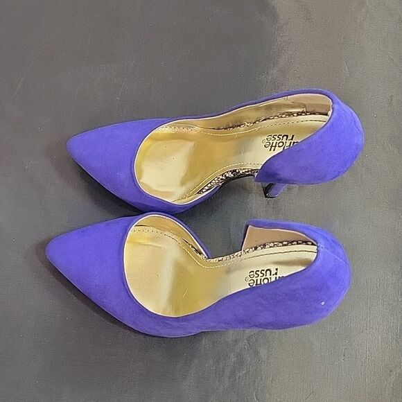 CHARLOTTE RUSSE POINTED TOE D'ORSAY HIGH HEEL STILETTOS PUMP - Picture 7 of 14